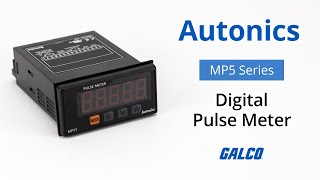 Autonics MP5 Series Digital Pulse Meter [upl. by Ahsied]