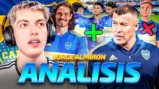 ANALISIS DE JORGE ALMIRON PUNTOS POSITIVOS PUNTOS NEGATIVOS Y LA ACTUALIDAD DE BOCA 2023 [upl. by Fabyola523]