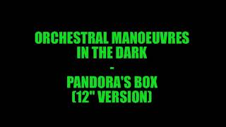 Orchestral Manoeuvres In The Dark  Pandoras Box 12quot version [upl. by Roots]