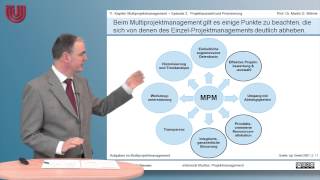 Teil 32 Projektauswahl und Priorisierung Projektmanagement 11 Multiprojektmanagement [upl. by Aisenat564]