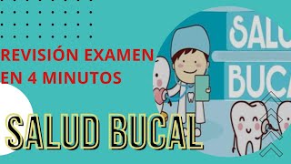 REVISIÓN DE EXAMEN DE SALUD BUCAL 20 PREGUNTAS EN MENOS DE 4 MIN [upl. by Anyt]