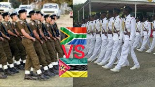 África do Sul VS Moçambique desfile do exército militar 2021 [upl. by Lebazej]