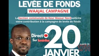 Coalition SONKO 2024  Levée de fonds de la section communale de Keur Massar Nord [upl. by Hercules]