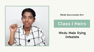 Class I Heirs  Hindu Family Law  Hindu Succession in Tamil [upl. by Aley]