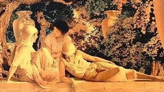 Art by Maxfield Parrish 18701966  quotMiragequot by Omar Akram [upl. by Lyram]