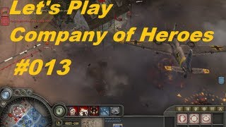 Lets Play Company of Heroes 013 KP Normandie Montebourg 34 [upl. by Stephanus]