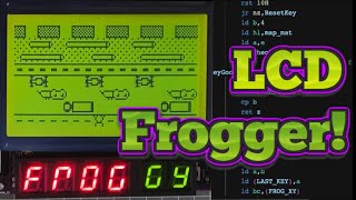 Z80 remake of the classic Frogger game [upl. by Einot697]