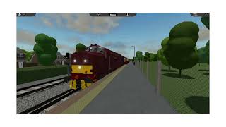 GCR trainspotting Roblox [upl. by Airyt11]