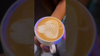 Latte art coffeeindia coffeeart youtubeshorts coffeedecoration india artist [upl. by Ford963]