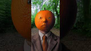 A man with an orange for a head funnyvideo [upl. by Yerocal]