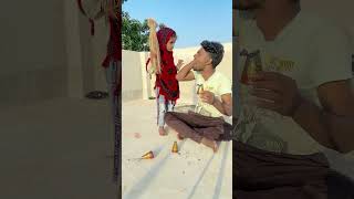 Mummy jhadu 🧹 se mar dali🤣🤣shorts funny comedy ytshorts shortsfeed trendingshorts viral [upl. by Lat237]