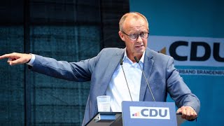 CDUChef Merz stellt Ultimatum im Migrationsstreit [upl. by Anaer]