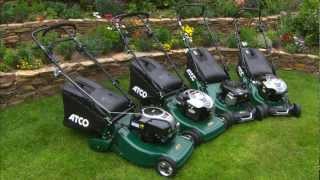 Atco Petrol Rear Roller Lawnmowers [upl. by Vanda448]