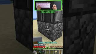 200 Schienen in einer Minute in Minecraft minecraft minecrafttutorial shorts deutsch [upl. by Yentirb]