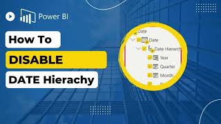 Power BIHow to DisableEnable Date Hierarchy Power BI Desktop Options settings Power BI Training [upl. by Finny271]