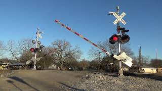 Railroad Crossing  W Church St Little RiverAcademy TX [upl. by Kraska161]