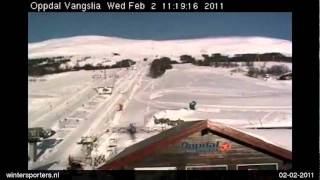 Oppdal Oppdal  Vangslia 2 webcam time lapse 20102011 [upl. by Meir954]