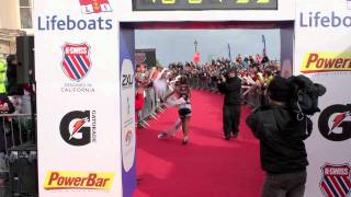 Ironman Wales 2011 Elite Womens Finish [upl. by Alberik473]