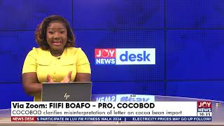 Disregard false claim COCOBOD responds to reports on cocoa imports into Ghana [upl. by Teuton]