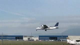 Tecnam P2012 Landing [upl. by Noynek]