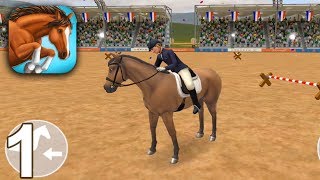 Horse World  Lets Play Roblox Online Horses Game Play Video [upl. by Shanley]