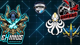 KTL26  Div5  eX vs GoPerú  Div2  eX vs New Alliance  Div4  eX vs Freedom House [upl. by Haymes]