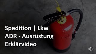 ADR  Ausrüstung bei kennzeichnungspflichtigen Gefahrguttransporten  LKW  Spedition amp Logistik [upl. by Anuska]