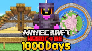 I Survived 1000 Days in Hardcore Minecraft FULL MOVIE [upl. by Nojram]