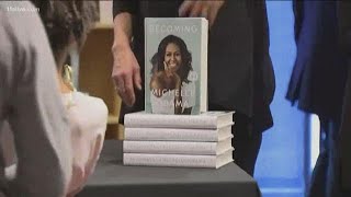 Presale tickets for Michelle Obamas book tour in Atlanta started Friday [upl. by Itak]