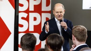 El auge de la derecha en Europa podría frenar el Gobierno de coalición de Scholz según una encuesta [upl. by Kaule316]