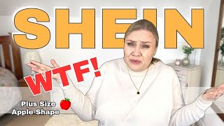 What is happening with SHEIN My WORST haul ever  Plus Size Fashion for Apple Shapes [upl. by Meingoldas]