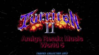 Turrican 2  World 5  Amiga Music Remix [upl. by Nomael]