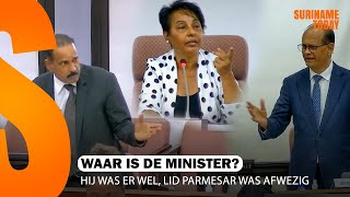 Waar Is De Minister  Openbare Vergadering DNA  Suriname Today [upl. by Eidnarb]