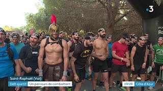 Spartan Race 2e édition de cette course dobstacles à SaintRaphaël [upl. by Guildroy609]