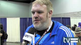 Kristian Nairn quotHodorquot Game of Thrones Exclusive Interview [upl. by Larok142]