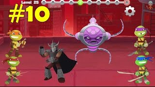 TMNT  Pizza Quest  gameplay Part 10 [upl. by Ecnaralc]