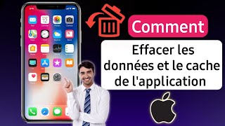 Comment effacer les données dapplication sur iPhone  Comment vider le cache sur iPhone 2023 [upl. by Lig]