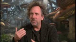 Tim Burton about Alice in Wonderland 2010 [upl. by Eire]