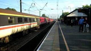 Deltic At Full Speed Through Northallerton [upl. by Lunnete382]