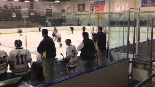 Hyperlapse of Olmsted Falls hockey vs Orange [upl. by Westfahl95]