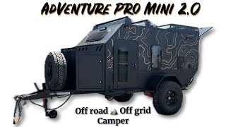 Overland Camper Trailer Adventure Pro Mini 20 [upl. by Lenni711]