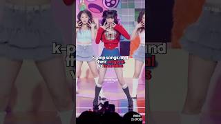 kpop songs and their originaldemo titles  kpop shorts yena aespa nct ive exo itzy unis [upl. by Ayama]