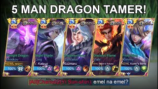 WTF TROLL 5 MAN DRAGON TAMER TEAM WTF MOSKOV DOING HERE [upl. by Upshaw]