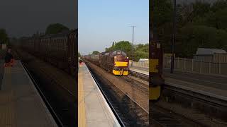 The Tyneside Cleethorpes To Morpeth Railtour railtour trainspotting barnetbystation [upl. by Wehtta]