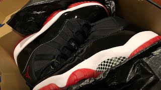 My first purchase from stock x Jordan 11 bred [upl. by Verene]