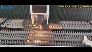 GoodCut GC1530F 6KW Cutting 20mm CS Fiber Laser Cutting Machine [upl. by Atoked]