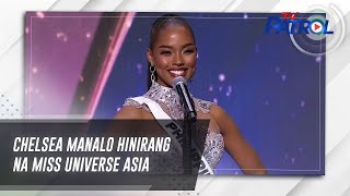 Chelsea Manalo hinirang na Miss Universe Asia  TV Patrol [upl. by Orofselet]