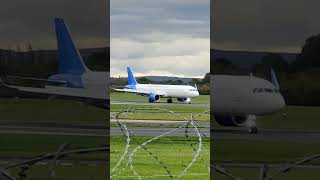 Jet2 Holidays A321N Landing Into Manchester [upl. by Leumas]