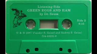 Listening Side Green Eggs and Ham Audio Cassette [upl. by Deny]