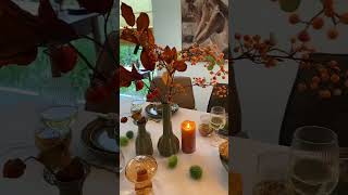 Style je eettafel helemaal in herfstthema leenbakker herfst tafelstyling [upl. by Vidda]